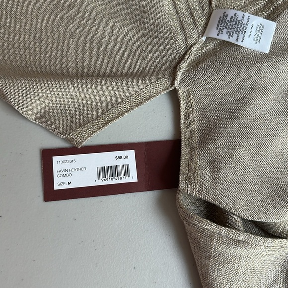 Shimmering Gold Women's Cardigan - Picture 11 of 14